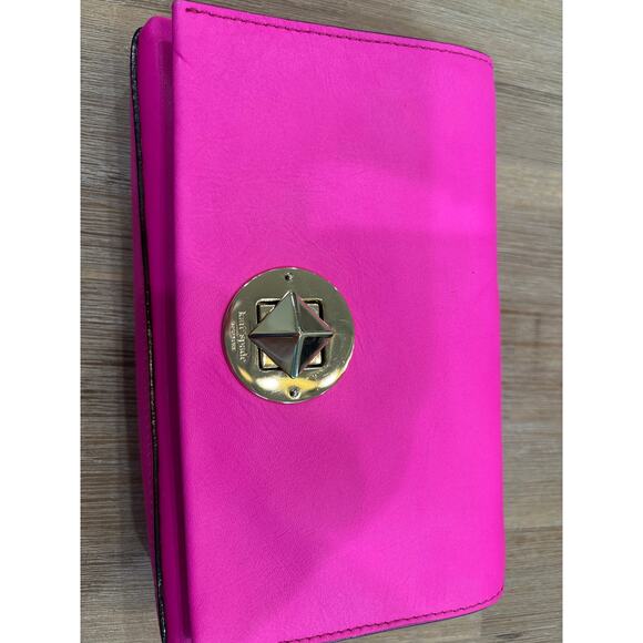 HOT PINK KATE SPADE CROSSBODY PURSE - Picture 4 of 11